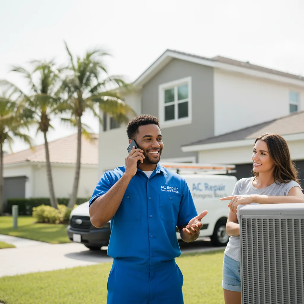 AC Repair Pompano Beach customer support in Houma